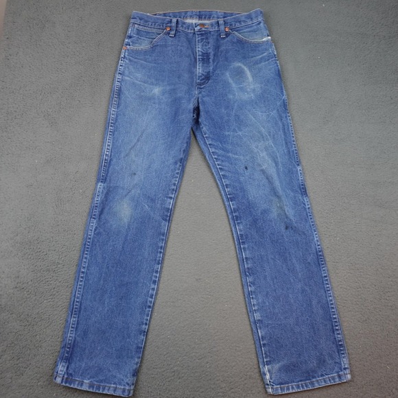 Wrangler Other - Vintage Wrangler Jeans Mens 34x31 (32x29) Blue Cowboy Denim 13MWZ Western
